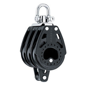 Harken Carbo Blok 57 mm tripel, svirvel, hunsvot
