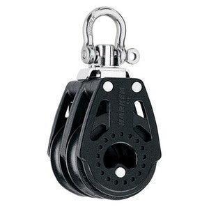 Harken Carbo Blok 40 mm dobbelt, svirvel