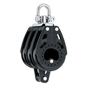 Harken Carbo Blok 75 mm tripel, svirvel, hunsvot