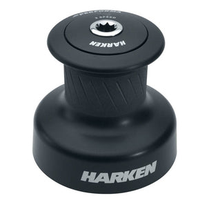 Harken Radial skødespil PT 2-speed sort alu.