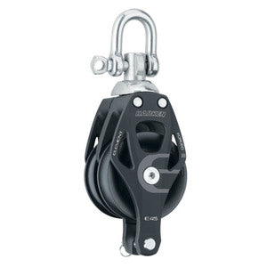 Harken Element blok 45 mm dobbelt m. svirvel og Ca