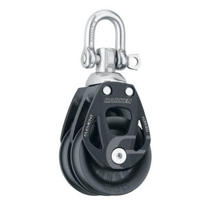 Harken Element blok 80 mm dobbelt m. svirvel