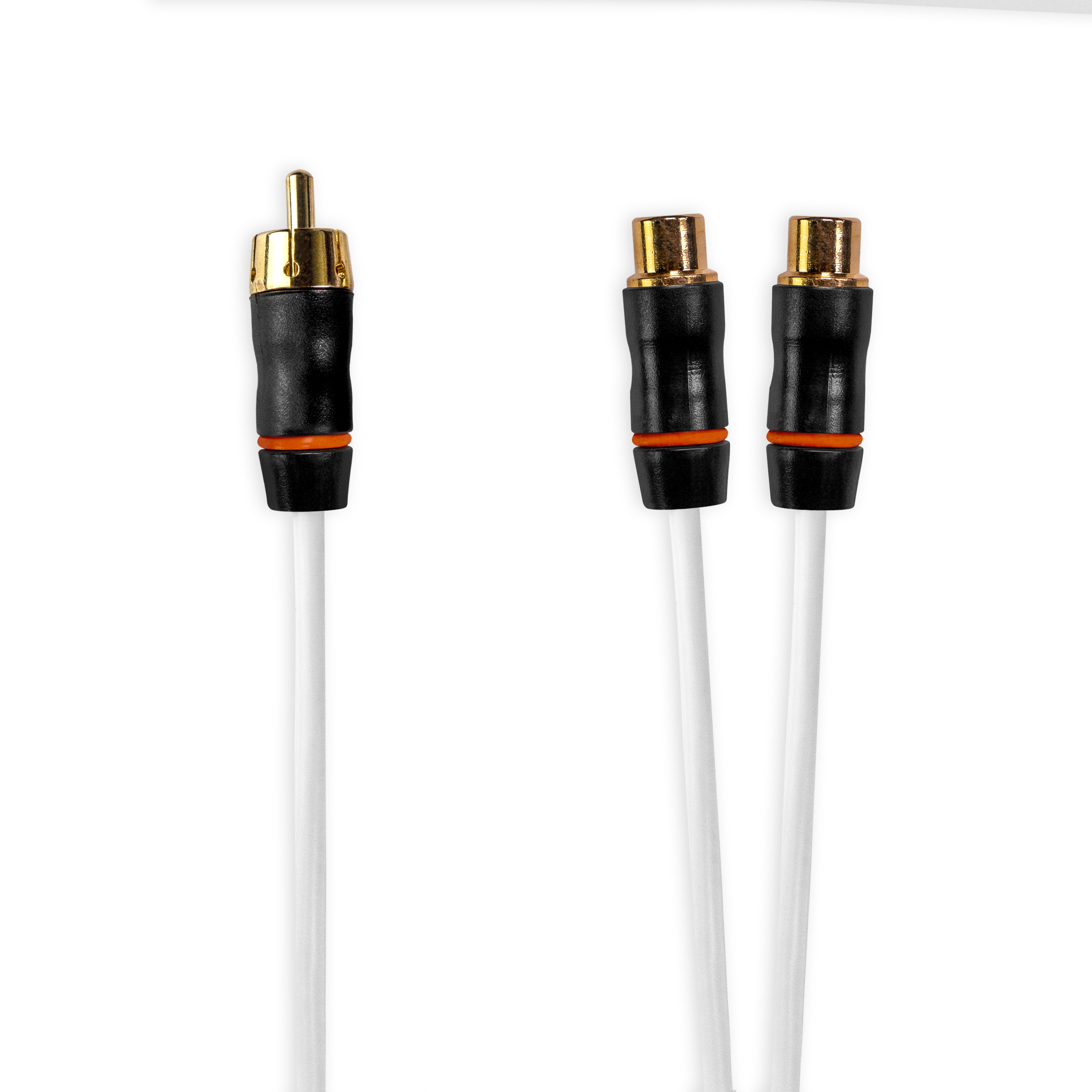 Garmin Fusion® Performance RCA Cables, Male to Dual Female, 0.9 ft RCA Splitter Cable