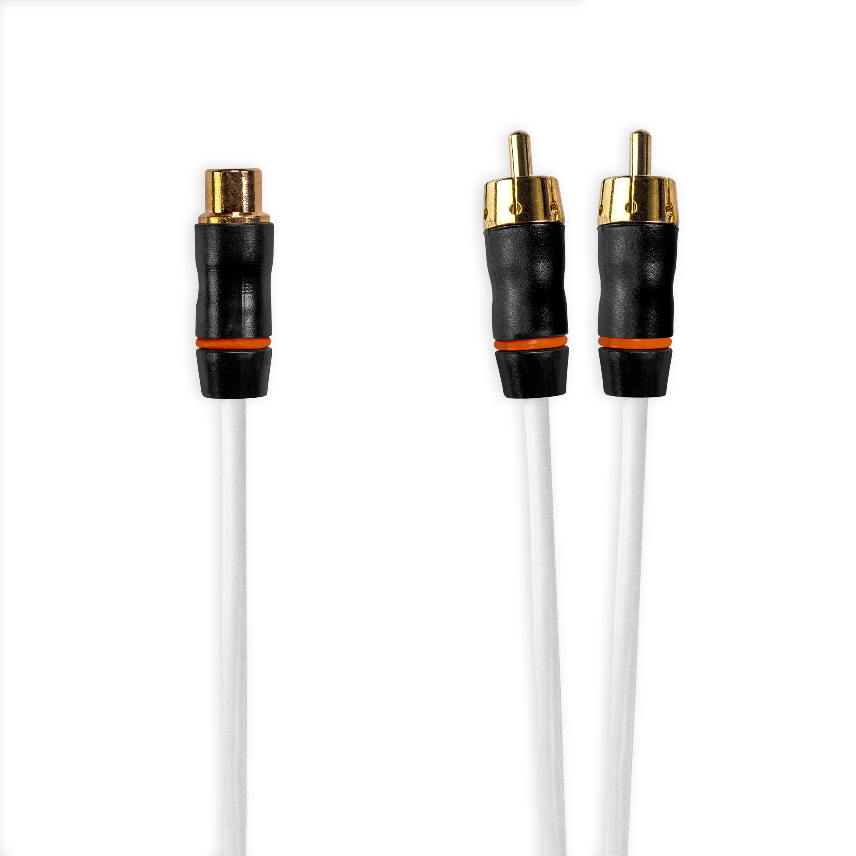 Garmin Fusion® Performance RCA Cables, Female to Dual Male, 0.9 ft RCA Splitter Cable