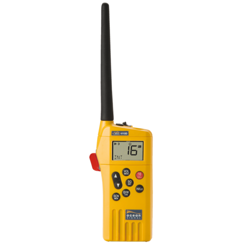 Ocean Signal SafeSea V100 GMDSS VHF Radio incl. rechargeable Battery 720S-00614