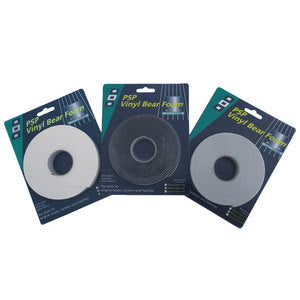PSP Skumvinyl 6x25mmx3m Black