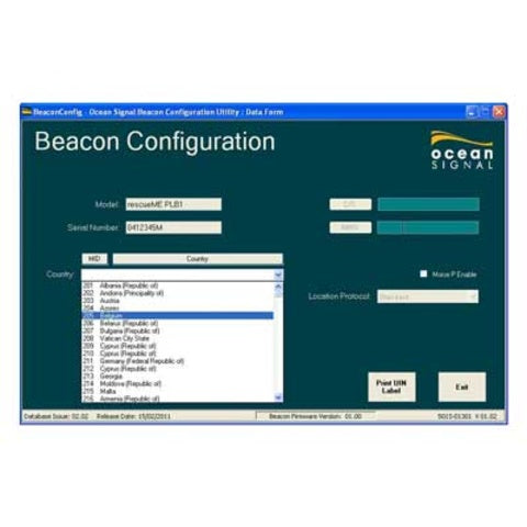 Programming of EPIRB & PLB