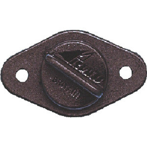 RWO Bundprop gevind Ø22mm Sort 2stk