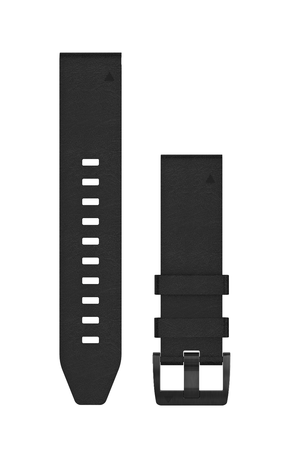 Garmin QuickFit® 22 watch strap, Black leather