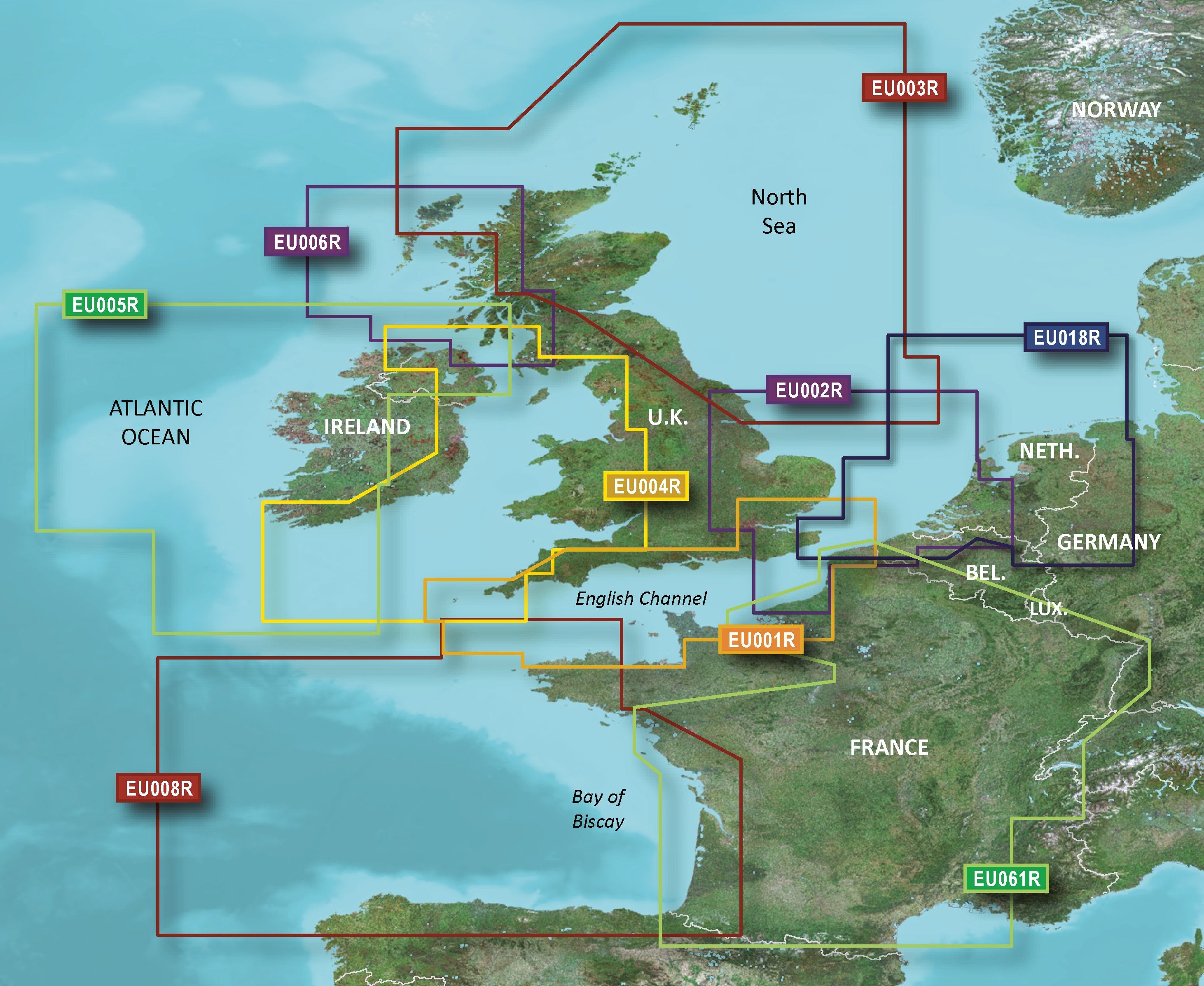 Garmin VEU003R-Great Britain, Northeast Coast