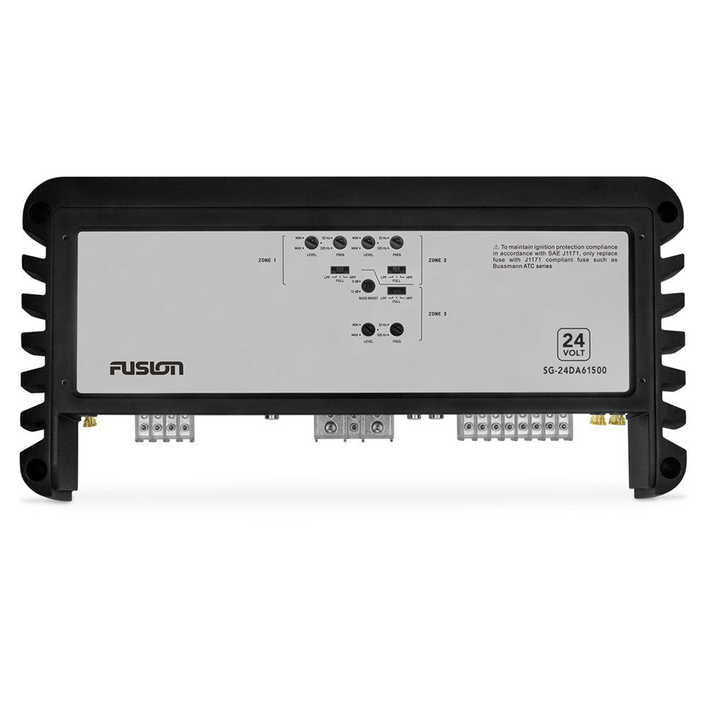 Garmin Fusion® Signature Series Marine Amplifiers, 24 Volt Signature Series 6-Channel 1,500 W Marine Amplifier