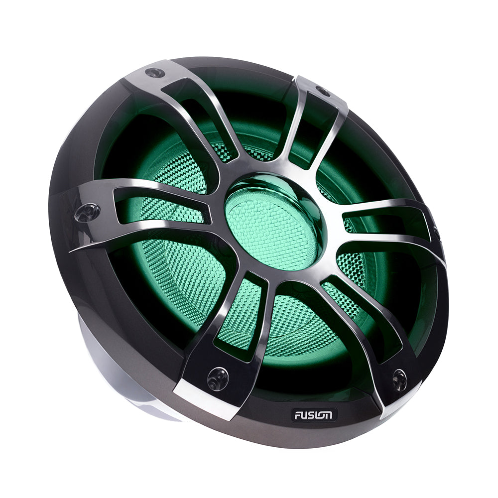 Garmin 10" 600 watt sportsmarinesubwoofer i krom med CRGBW