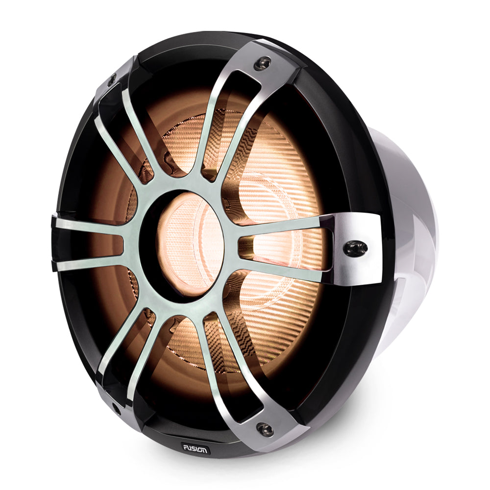 Garmin Fusion® Marine Subwoofers, 12″ 1,400W Marine Subwoofer in Sport Chrome with CRGBW