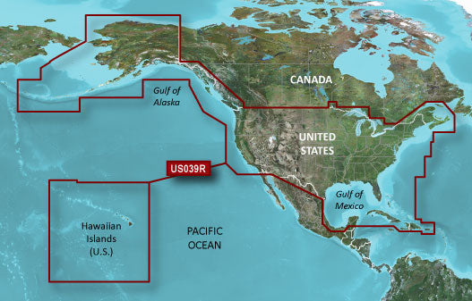 Garmin BlueChart® g3 HXUS604X - US All & Canadian West Coast
