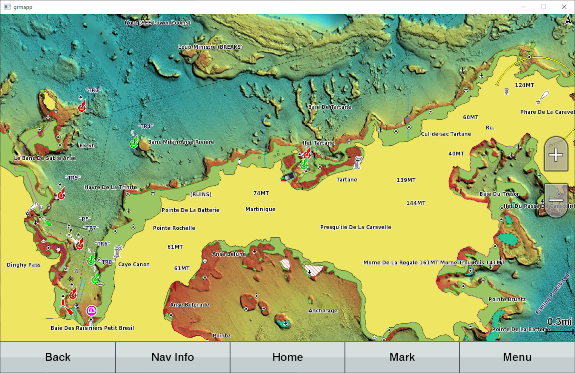 Garmin BLUECHART® G3 Vision søkort, VUS030R Sydøst Caribien