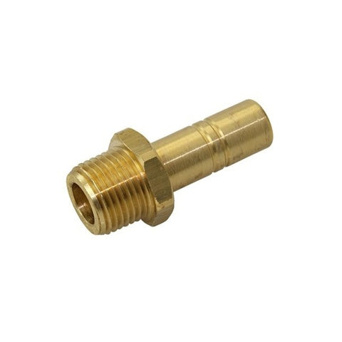 Whale WX1563 Quick Connect brass adapter 3/8" NPT male, 15mm