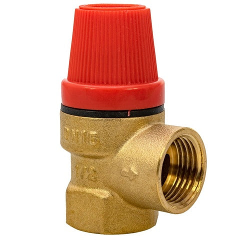 Whale WX1595 QuickConnect Pressure Relief Valve, 6 Bar, 1/2" Female