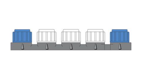 5-vejs stikdåse til STNG syste
