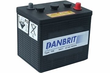 Danbrit Start Batteri 6V
