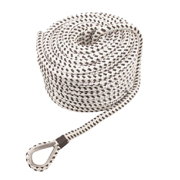 Anchor line braided 12 mm x 30 mtr.