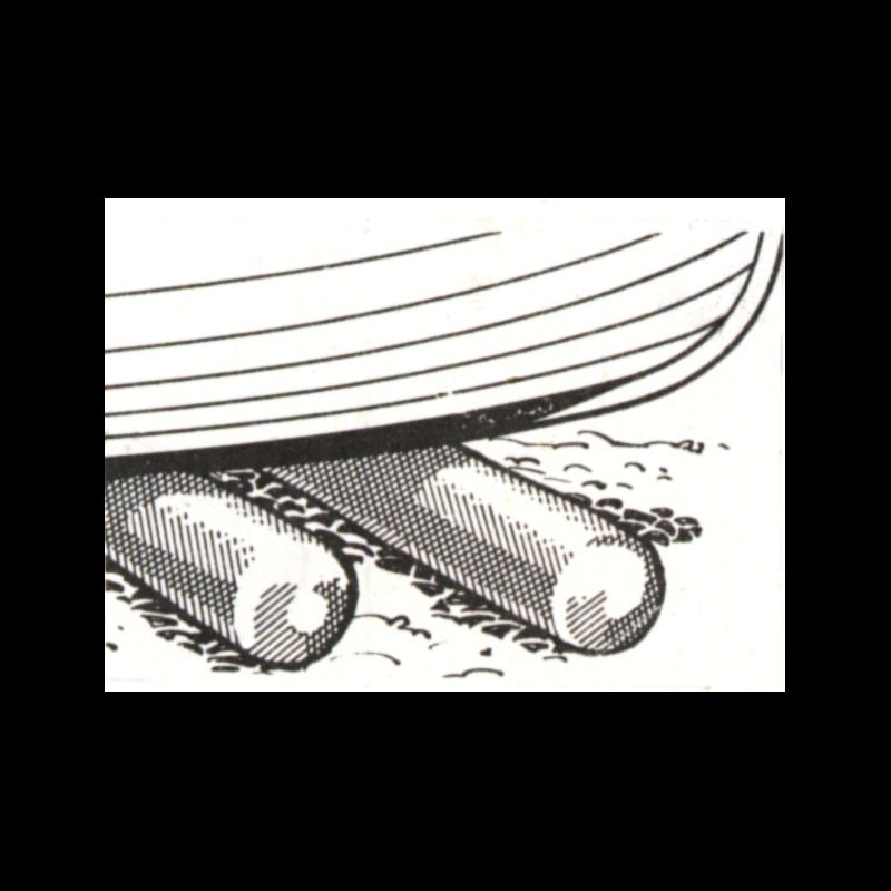 Boat roll, L115cm, Ø23cm, Weight 200 kg