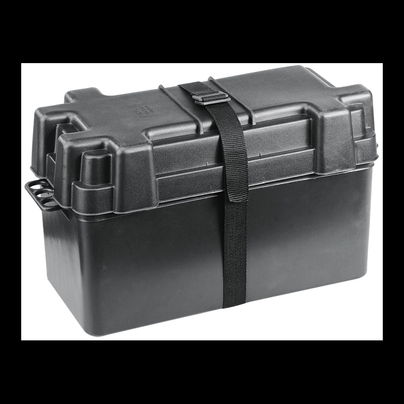 Batteriekasten schwarz in: 280x195x230