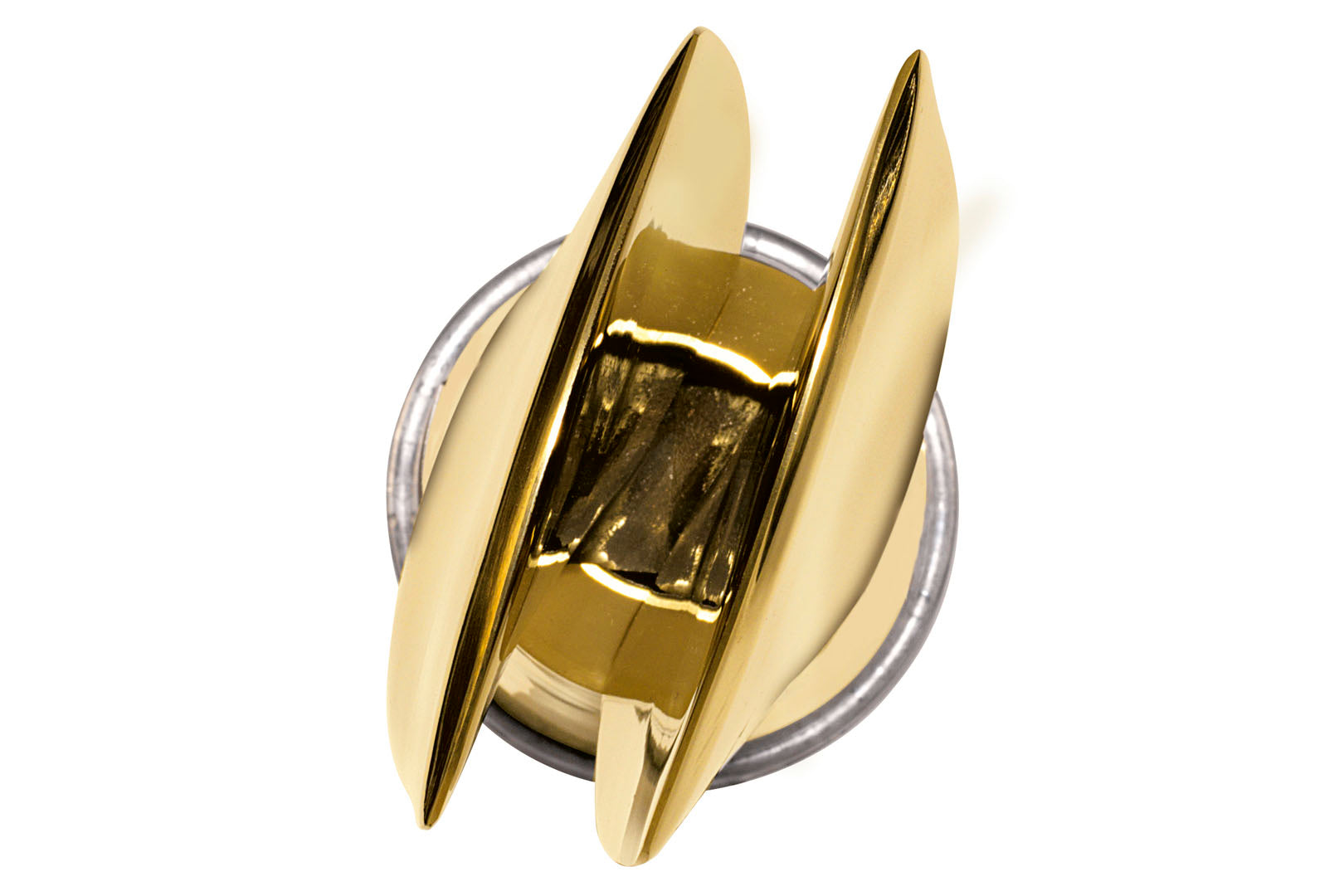 GORI propel 2-bladet foldepropel til sejldrev, med zink