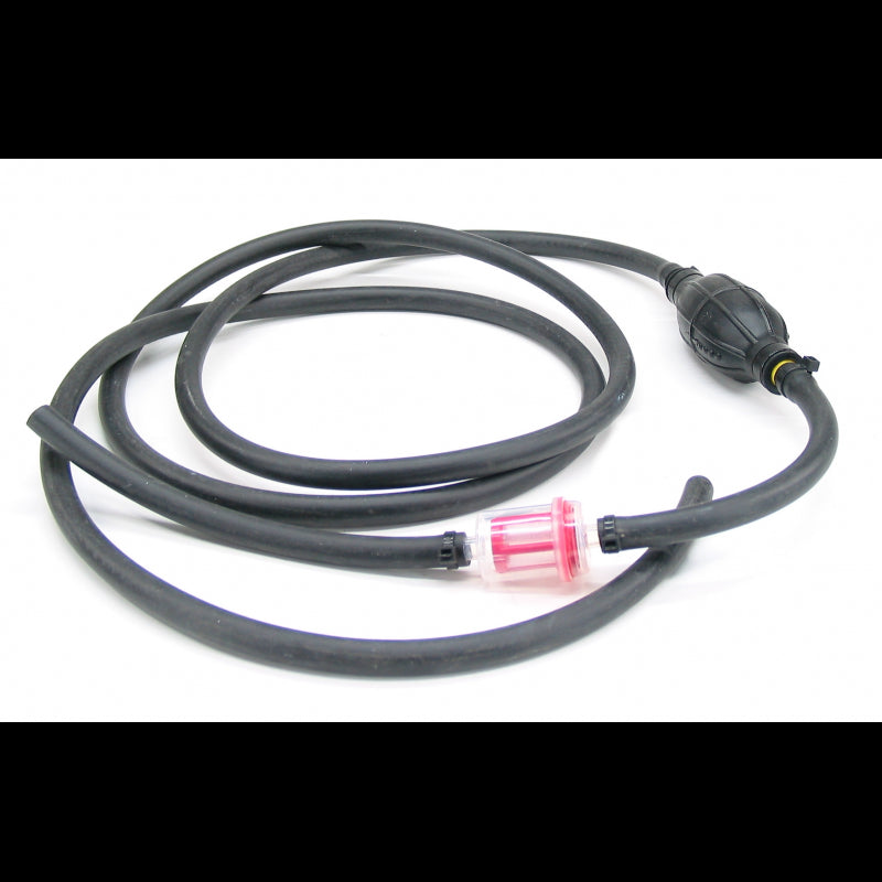 Brændst.pu. m. 2 m rubber hose