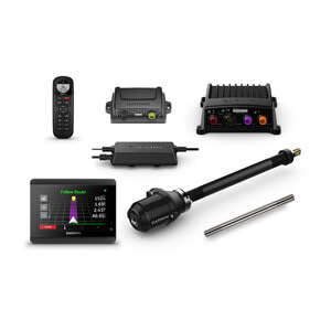 Garmin Reactor™ 40 autopilot for outboard motors With GHC™ 50 and Stainless Steel Tilt Tube