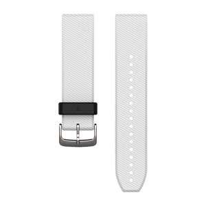 Garmin QuickFit® 22 watch strap, White silicone