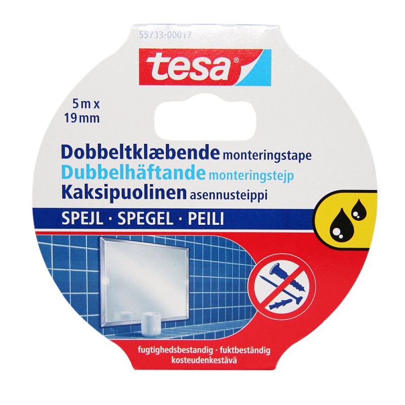 Tesa powerbond mounting tape Mirror 5x19mm