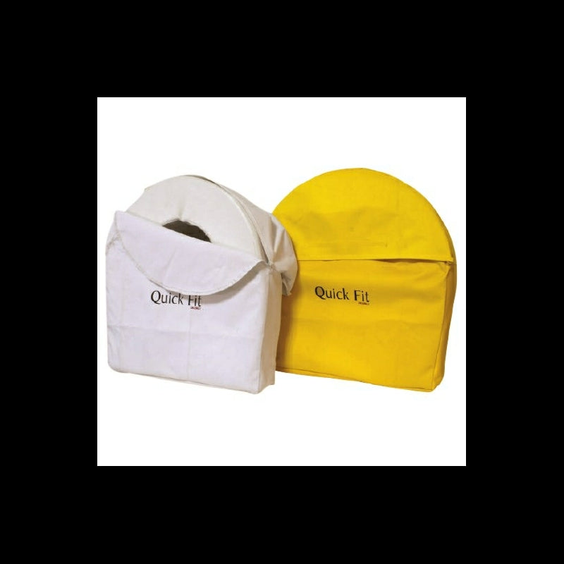 Betræk t/hestesko m/strop hvid