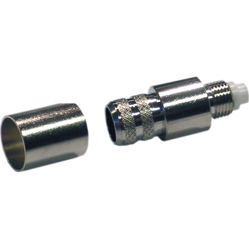 FME-Stecker, weiblich, Koax, Crimp, RG213