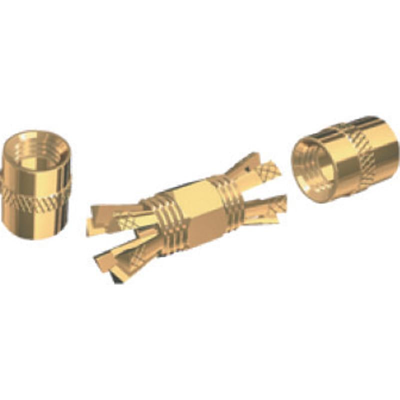 Vergoldeter Stecker für RG58