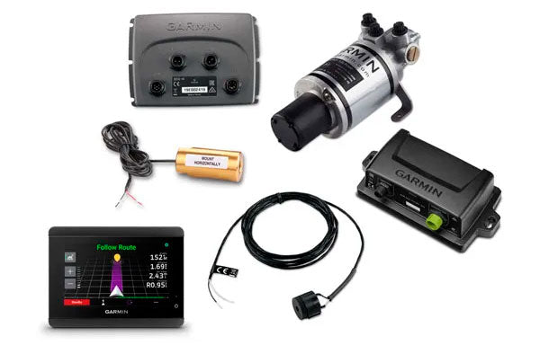 Garmin Compact Reactor™ 40 Hydraulic Autopilot with GHC™ 50 Instrument Package With GHC™ 50 Autopilot Instrument