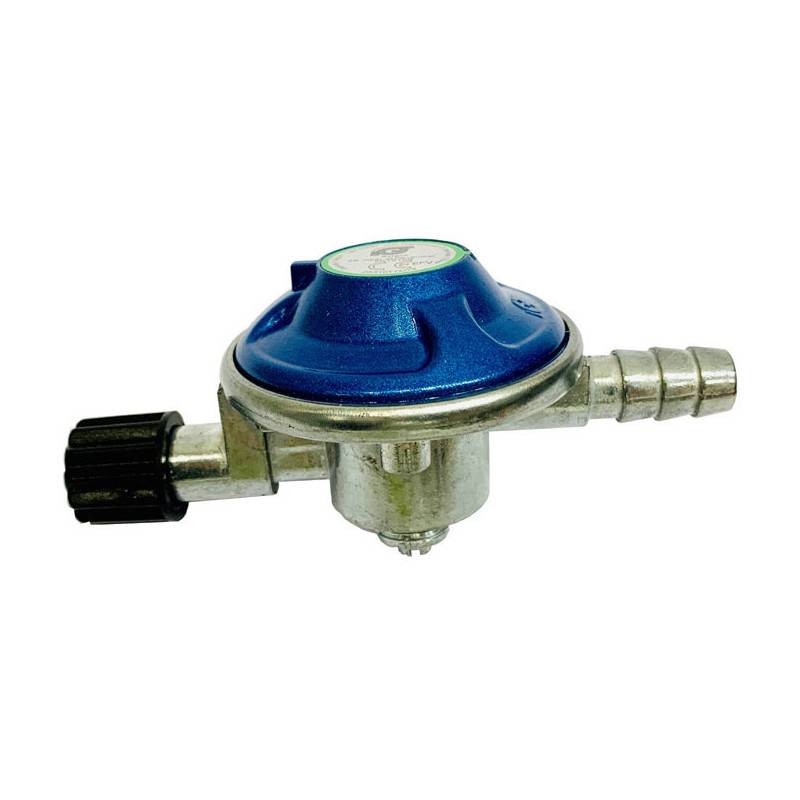 Gas regulator w/tap Danish gas hose