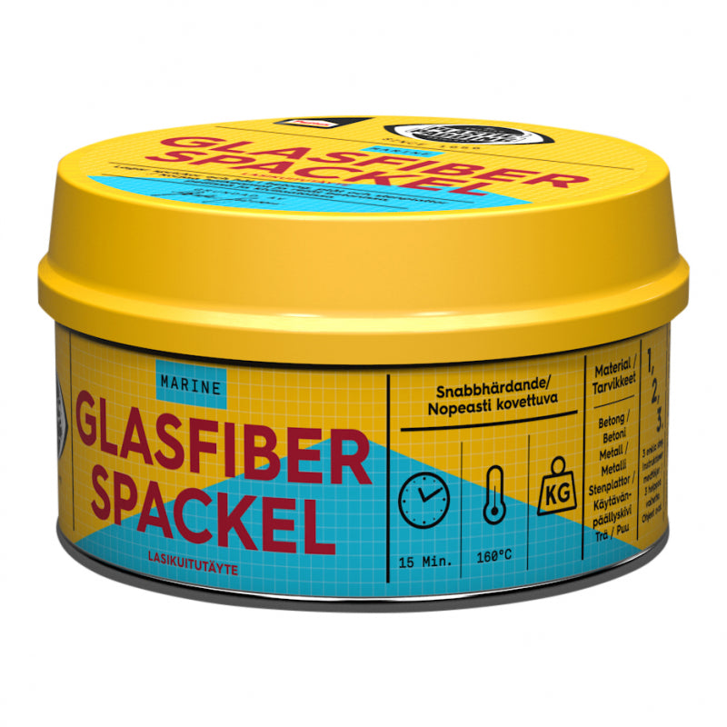 Kunststoffpolsterung Glasfaserspachtel 180 ml