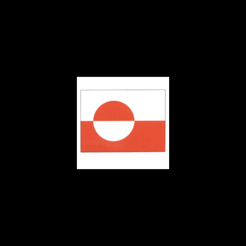Grönländische Nationalflagge 40x60cm
