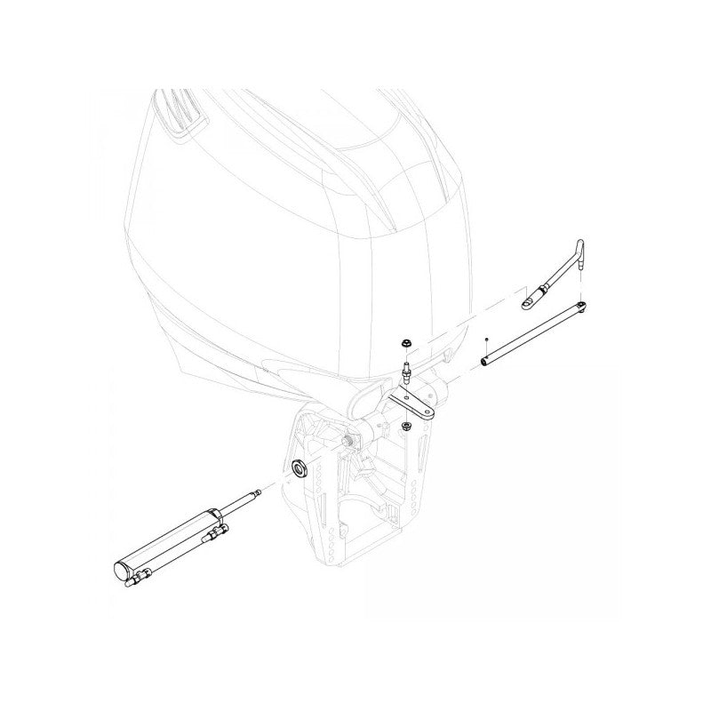 Steering system hyd.ext.150HK GF150T