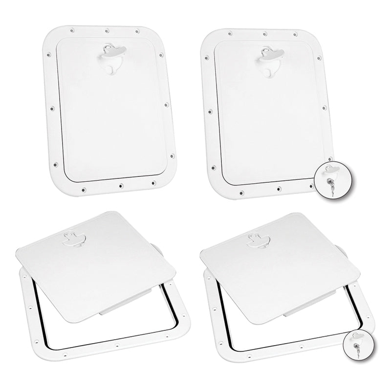 Inspection hatch 306x356 mm white