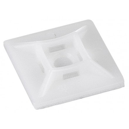 Sokler til strips hvid med lim