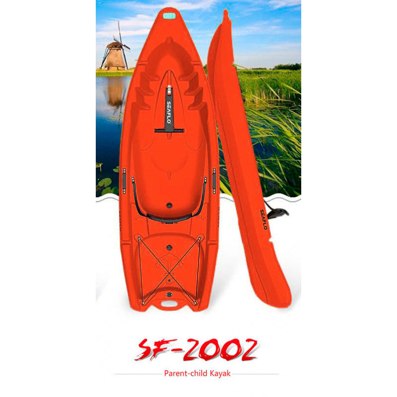 Kayak, adult+child, red, comfort, 238.5 cm