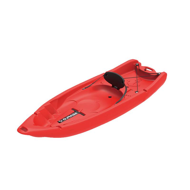 Kayak, adult+child, red, comfort, 238.5 cm