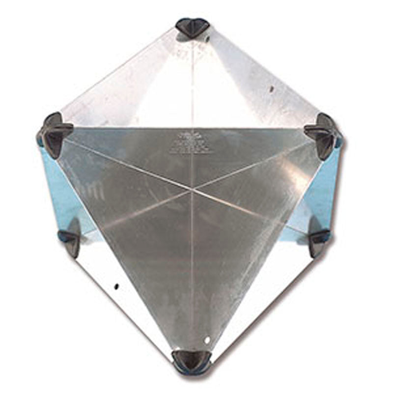 Radar reflector aluminum foldable 290 x 290 x 400 mm L3400043