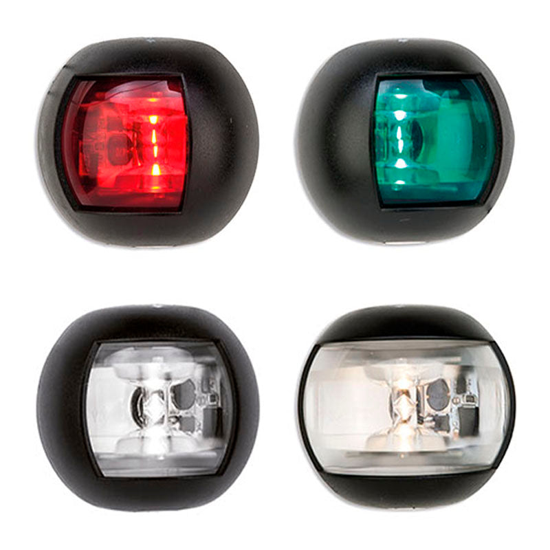 Lanterne 12-24V sort Bagbord "Orsa" LED <20 mtr. L7680530