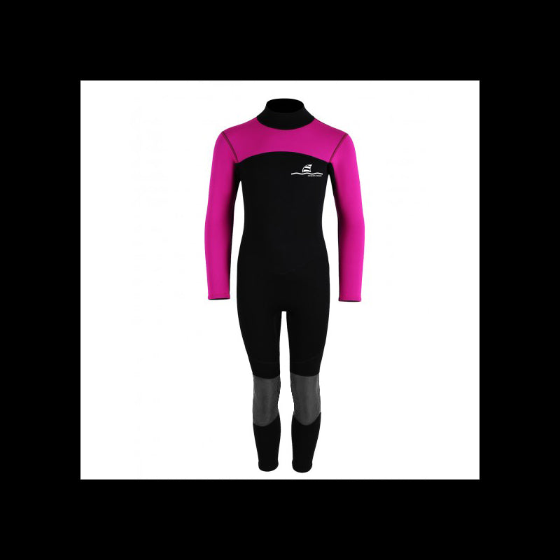Neoprenanzug OcenB 3mm Mädchen rosa, voll 6Y