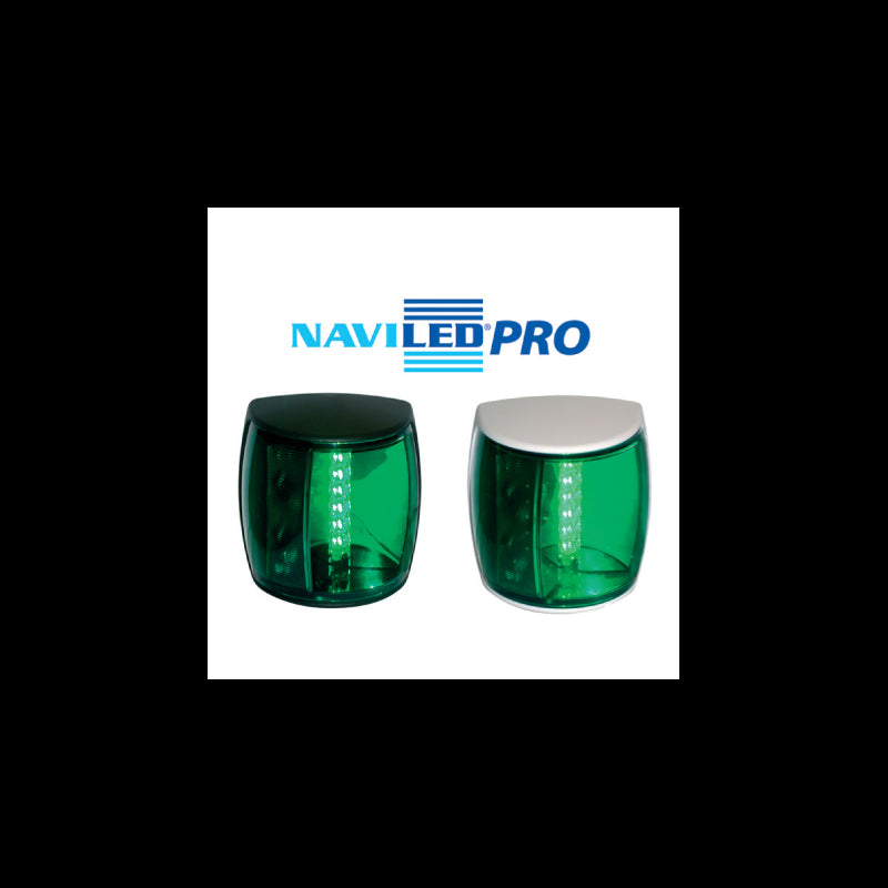 Lanterne LED styrbord,2sm,sort