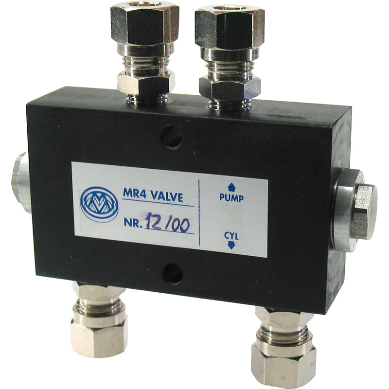 Låse ventil in-line 7x10 MR4