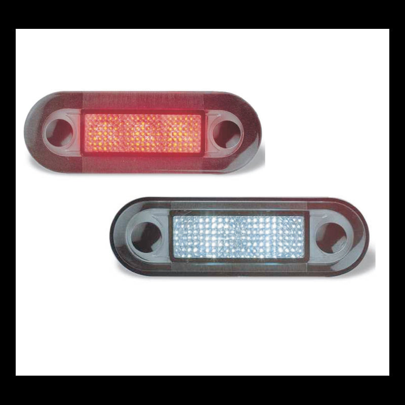 LED-Lampe rot 3dio. rotes Glas 12V