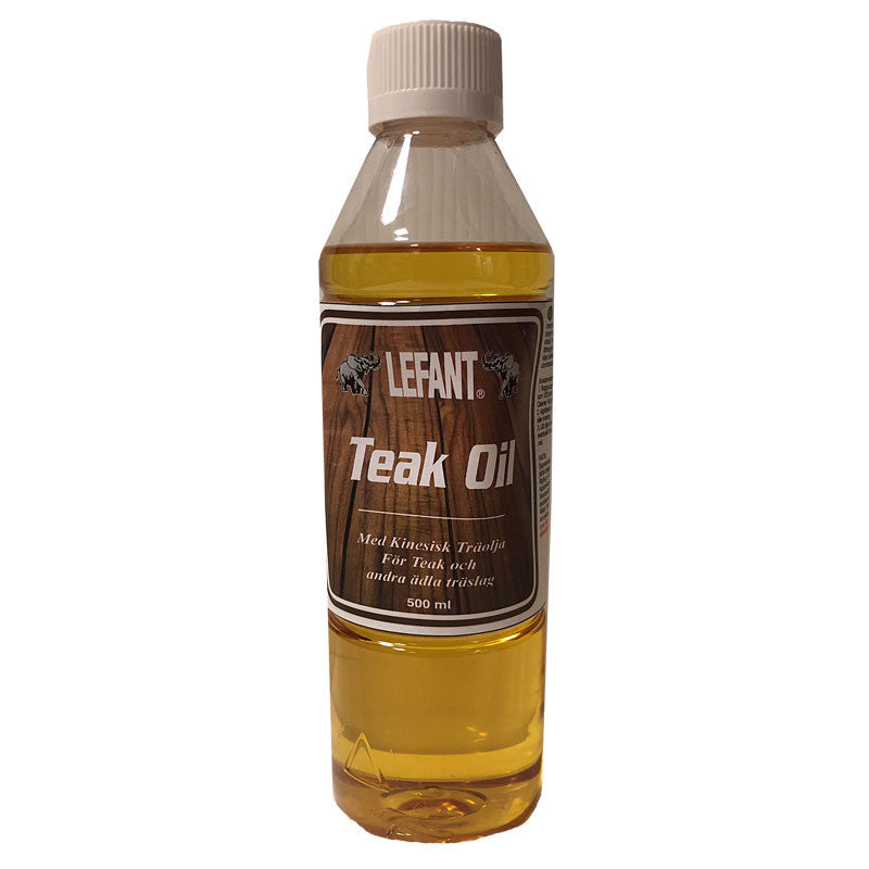Lefant 100% teak olie 500 ml